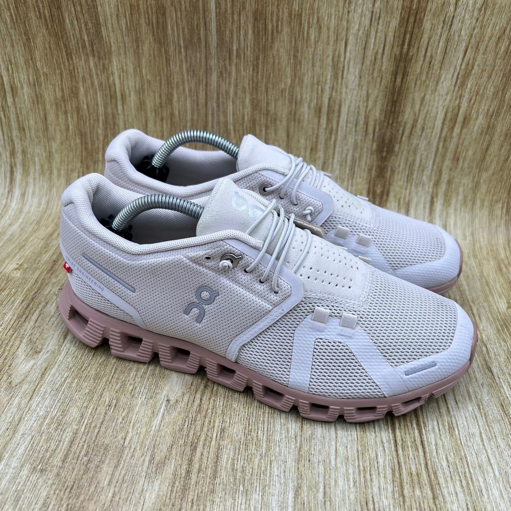 On Cloud 5 Women's Size 7.5 Lavender Mauve Speed Lacing Running Shoes 59.97767